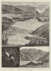 Sketches of the Iron Gates on the Danube